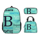 Personalized Name Backpack, Initials Customizable Backpack